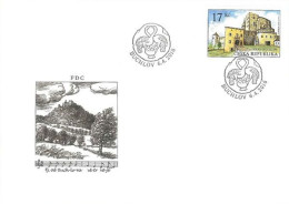 FDC 881 Czech Republic Buchlov Castle 2016 - Schlösser U. Burgen