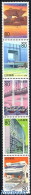 Japan 1997 Tokyo 5v [::::], Mint NH, Transport - Railways - Art - Bridges And Tunnels - Modern Architecture - Neufs