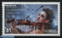 Norway 2015 Bergen Philarmonic Orchestra 1v, Mint NH, Performance Art - Music - Musical Instruments - Ongebruikt