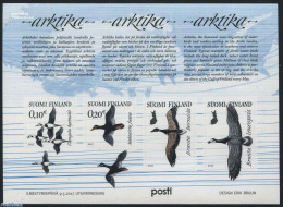 Finland 2017 Arktika, Birds 4v M/s, Mint NH, Nature - Birds - Ungebraucht