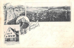 39104911 - Gruss Aus Donzdorf Mit Gasthaus Zum Stern Gelaufen. Ecken Mit Albumabdruecken, Kleiner Knick Oben Und Unten  - Göppingen