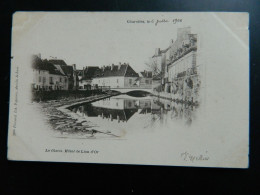 CARTE PRECURSEUR 1900                   CHAROLLES               LE GLACIS      HOTEL DE LION D'OR - Charolles