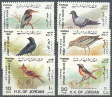 JORDANIA 1988 - AVES - PAJAROS - YVERT 1323/1328** - Jordanie