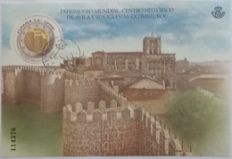 ESPAGNE SPANIEN SPAIN ESPAÑA 2019 M/S WORLD HERITAGE: ÁVILA HB USED ED HB-5301 MI B320-5334 YT F5039 SC SH4346 - Oblitérés