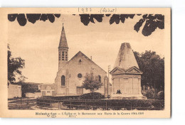 MALESHERBES - L'Eglise Et Le Monument Aux Morts - Très Bon état - Malesherbes