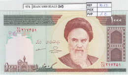 BILLETE IRAN 1000 RIALS 2013 P-143g  - Sonstige – Asien