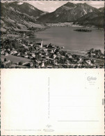 Ansichtskarte Schliersee Luftbild Jägerkapp, Brecherspitze 1957  - Schliersee