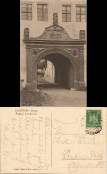 Lauenstein Erzgebirge Altenberg  Schloß Lauenstein - Äußeres Schloßportal 1924 - Lauenstein