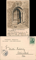 Ansichtskarte Pirna Künstlerkarte Portal Schifferhaus 1904 - Pirna