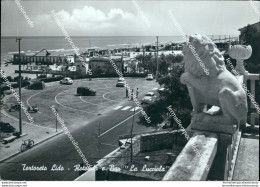 Bn498 Cartolina Tortoreto Lido Rotonda E Bar La Lucciola Provincia Di Teramo - Teramo