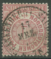 Norddeutscher Postbezirk NDP 1869 1 Groschen 16 Mit SA-K2-Stempel FRANKENBERG - Used