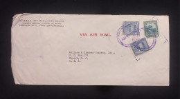 C) 1946. VENEZUELA. AIRMAIL ENVELOPE SENT TO USA. MULTIPLE STAMPS. 2ND CHOICE - Autres - Amérique