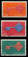 MONACO 1967 Nr 879-881 Gestempelt X9D1866 - Oblitérés