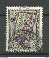 POLEN Poland 1915 Stadtpost Warschau Michel 4 B O - Usados