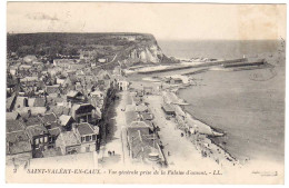 Saint Valéry En Caux - Vue Générale Prise De La Falaise D'Amont - 1922 # 9-7/23 - Saint Valery En Caux