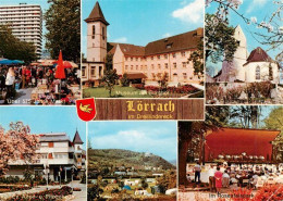 73947821 Loerrach Markt Museum Am Burghof Kirche Ev Alten Und Pflegeheim Camping - Lörrach