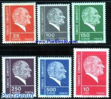 Türkiye 1975 Definitives 6v, Mint NH - Sonstige & Ohne Zuordnung