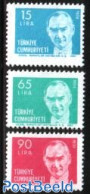 Türkiye 1983 Definitives 3v, Mint NH - Autres & Non Classés