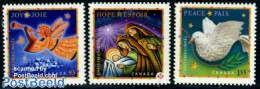 Canada 2007 Christmas 3v S-a, Mint NH, Religion - Christmas - Neufs