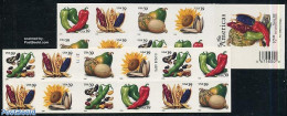 United States Of America 2006 Vegetables 4x5v In Booklet (16 Diff. Stamps), Mint NH, Health - Food & Drink - Stamp Boo.. - Ungebraucht