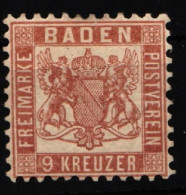 Baden 20 B Mit Falz Sauber Gezähnt #JN373 - Mint