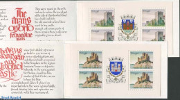 Portugal 1988 Castles, 2 Booklets, Mint NH, Stamp Booklets - Art - Castles & Fortifications - Ungebraucht