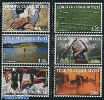 Türkiye 2012 Agriculture 6v, Mint NH, Nature - Cattle - Fishing - Horses - Other & Unclassified