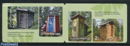 Finland 2013 Outhouses 4v S-a In Booklet, Mint NH, Nature - Gardens - Neufs