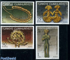 Türkiye 2010 Anatolian Culture, Bronze Period 4v, Mint NH, History - Archaeology - Art - Art & Antique Objects - Other & Unclassified