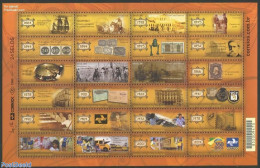 Brazil 2013 350 Years Post 24v M/s, Mint NH, Nature - Transport - Horses - Post - Stamps On Stamps - Automobiles - Mot.. - Ungebraucht