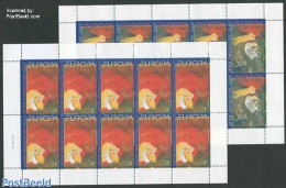 Vatican 2002 Europa, Circus, 2 M/ss, Mint NH, History - Performance Art - Europa (cept) - Circus - Unused Stamps