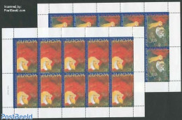 Vatican 2002 Europa, Circus, 2 M/ss, Mint NH, History - Performance Art - Europa (cept) - Circus - Nuovi