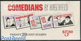 United States Of America 1991 Comedians Booklet, Mint NH, Performance Art - Movie Stars - Stamp Booklets - Art - Comic.. - Unused Stamps