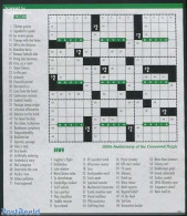 Nevis 2013 Crossword Puzzle 9v M/s, Mint NH - St.Kitts-et-Nevis ( 1983-...)