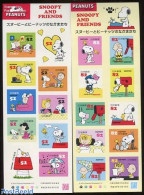 Japan 2014 Snoopy And Friends 20v (2 M/s) S-a, Mint NH, Art - Comics (except Disney) - Hobby & Collectables Store - Co.. - Unused Stamps