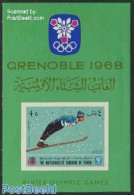 Yemen, Kingdom 1968 Olympic Winter Games S/s, Mint NH, Sport - Olympic Winter Games - Skiing - Skisport