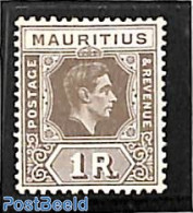 Mauritius 1938 1R, Stamp Out Of Set, Mint NH - Maurice (1968-...)