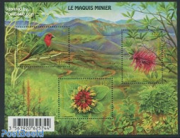 New Caledonia 2014 Le Maquis Minier S/s, Mint NH, Nature - Birds - Flowers & Plants - Unused Stamps