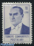 Türkiye 1961 10L, Stamp Out Of Set, Mint NH - Other & Unclassified