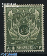 Pakistan 1951 On Service, 8A, Stamp Out Of Set, Mint NH - Pakistan