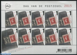 Netherlands 2015 Stamp Day M/s, Mint NH, Stamp Day - Stamps On Stamps - Ongebruikt