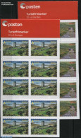 Norway 2012 Europa, Tourism 2 Booklets, Mint NH, History - Various - Europa (cept) - Stamp Booklets - Tourism - Art - .. - Ongebruikt