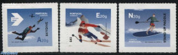 Portugal 2016 Extreme Sports 3v S-a, Mint NH, Sport - Transport - Fun Sports - Skiing - Aircraft & Aviation - Neufs