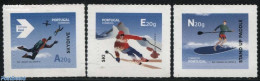 Portugal 2016 Extreme Sports 3v S-a, Mint NH, Sport - Transport - Fun Sports - Skiing - Aircraft & Aviation - Ungebraucht