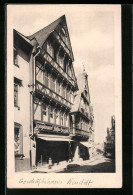 AK Marburg, Blick Auf Geschäftshaus Neustadt  - Marburg