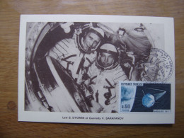 DYOMIN SARAFANOV Carte Maximum Cosmonaute ESPACE Salon De L'aéronautique Bourget - Collezioni