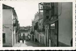 SPAIN ALGECIRAS OLD PHOTO POSTCARD ...CALLE CRISTÓBAL COLÓN... - Andere & Zonder Classificatie