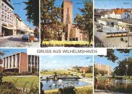 72232913 Wilhelmshaven Rathaus Bahnhof Marktstrasse Stadtbad Kurpark Wilhelmshav - Wilhelmshaven