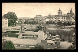 ALLEMAGNE - HEILBRONN - NECKAR M. BISMARCKDENKMAL - Heilbronn