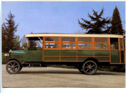 CPSM / CPM 10.5 X 15  Autobus Berliet Type CBI 35 Places Assises + 30 Places Sur La Plate-forme Arrière Année 1918  * - Buses & Coaches